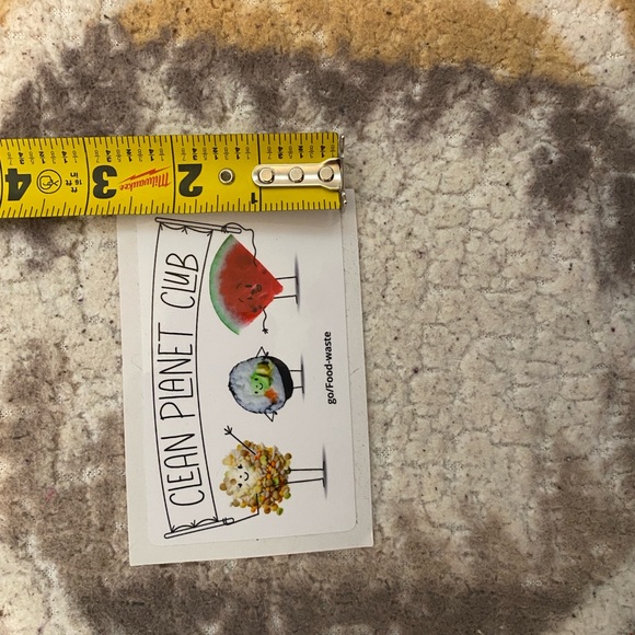 Clean Planet Club Sticker - Picture 2 of 2
